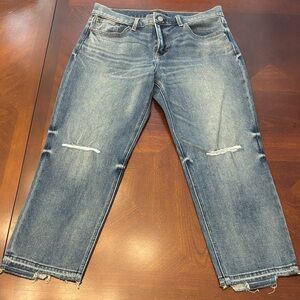 Lucky Brand Blue Boyfriend Jeans